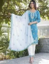 Bs 151 Rayon Cotton Top With Bottom Dupatta Collection